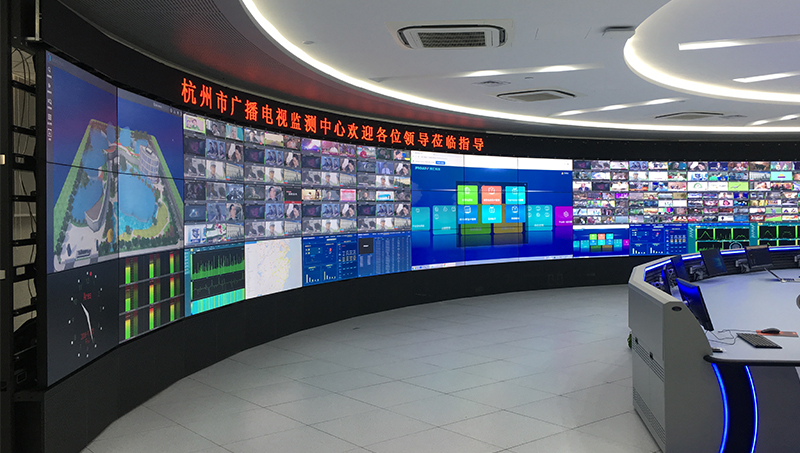 杭州电视台监测中心